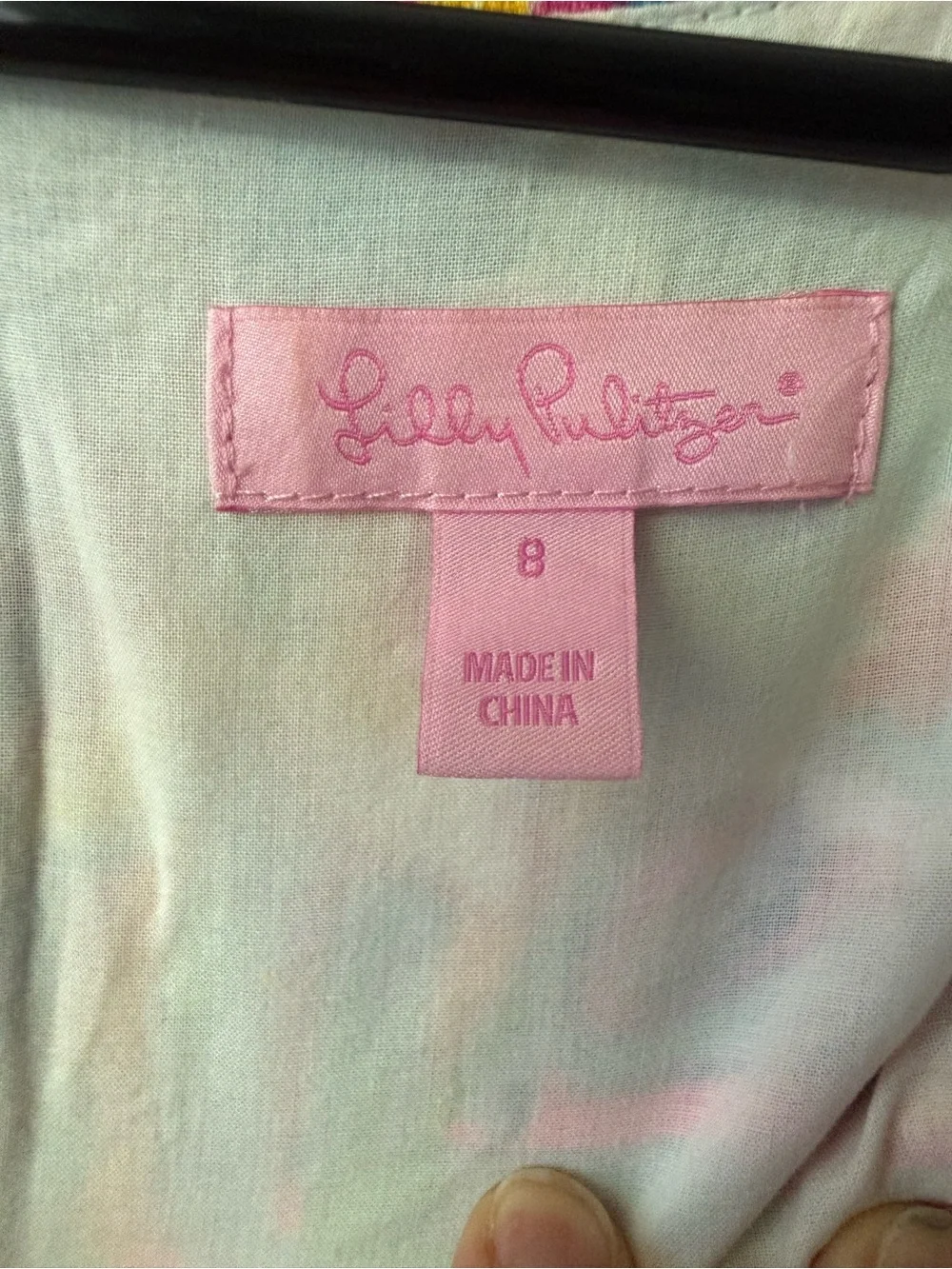 Lilly Pulitzer Turquoise Multicolor Embellished Shift Dress - Picture 3 of 8